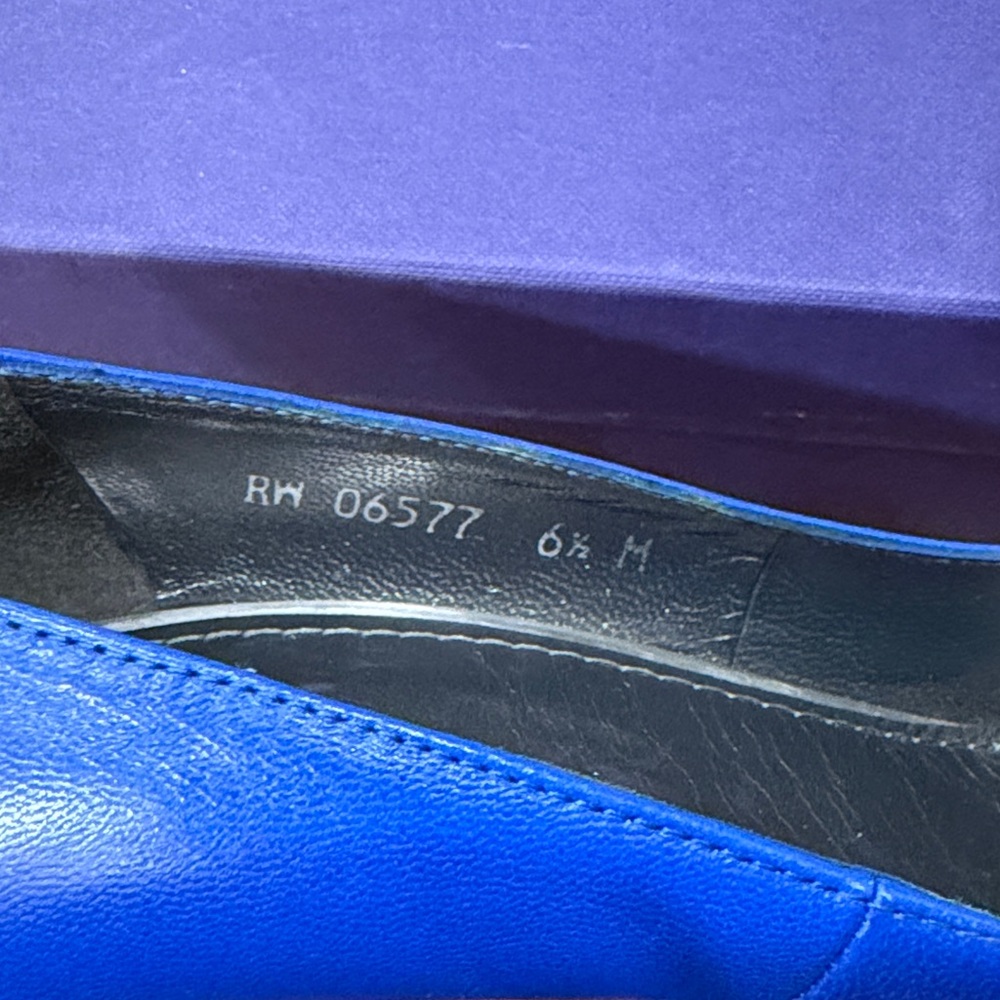 Stuart Weitzman Blue Heels - Picture 7 of 7
